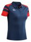 Preview: Acerbis Damen Poloshirt Kemari blau-rot