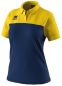 Preview: Errea Damen Poloshirt Bonnie blau-gelb