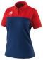 Preview: Errea Damen Poloshirt Bonnie blau rot