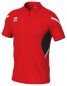 Preview: Errea Poloshirt Clark rot-schwarz-weiß