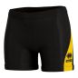 Preview: Errea Damen Short Amazon schwarz-gelb