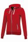 Preview: Macron Damen Kapuzensweatjacke Grime rot