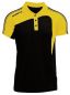 Preview: Masita Poloshirt Forza schwarz-gelb