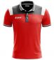 Preview: Zeus Poloshirt Vesuvio rot-grau-weiß