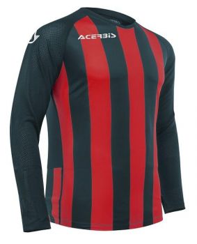 Acerbis Langarmtrikot Johan blau-rot gestreift