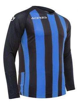 Acerbis Langarmtrikot Johan blau-schwarz gestreift