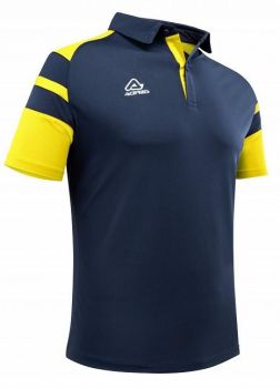 Acerbis Poloshirt Kemari blau-gelb