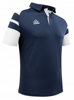 Acerbis Poloshirt Kemari dunkelblau-weiß