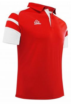 Acerbis Poloshirt Kemari rot-weiß