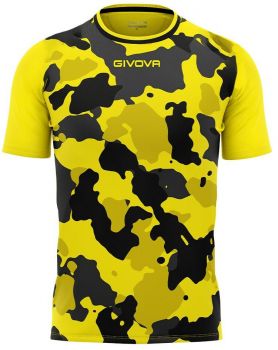 Givova Trikot - Set Army gelb-schwarz