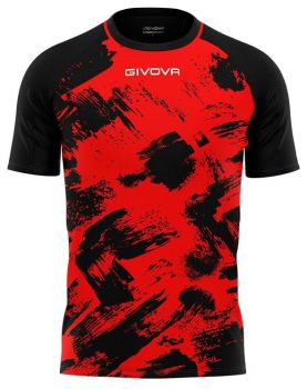 Givova Trikot - Set Art rot-schwarz