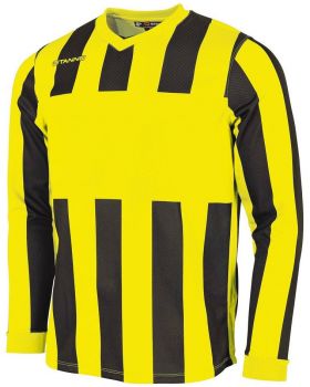 Stanno Langarmtrikot Aspire gelb-schwarz gestreift