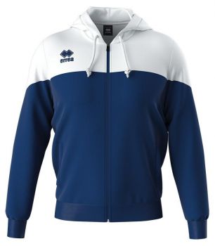 Errea Hoody Ben navyblau-weiß