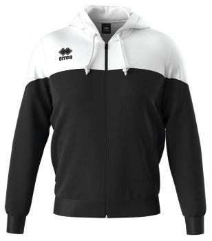 Errea Hoody Ben schwarz-weiß