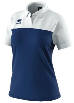 Errea Damen Poloshirt Bonnie navyblau-weiß