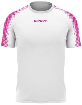 Givova Trikot Club weiß-fuchsia