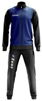 Zeus Trainingsanzug Easy blau-schwarz