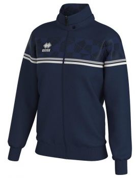 Errea Damen Trainingsjacke Diana blau-grau-weiß