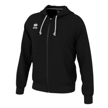 Errea Kapuzensweatjacke Wire 3.0 schwarz