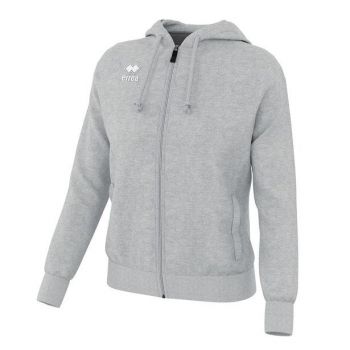 Errea Kapuzensweatjacke grau