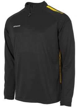 Stanno 1/4-Zip First schwarz-gelb