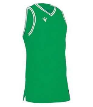 Macron Basketball Trikot Freon grün-weiß