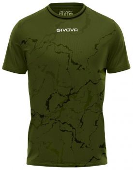 Givova Trikot - Set Grafite dunkelgrün-schwarz