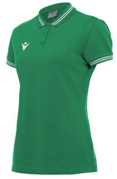 Macron Damen Poloshirt Hambo grün-weiß