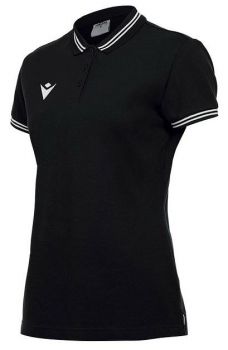 Macron Damen Poloshirt Hambo schwarz-weiß