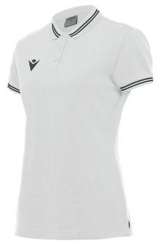 Macron Damen Poloshirt Hambo weiß-anthrazit