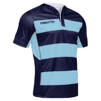 Macron Rugby Trikot Idmon blau-hellblau