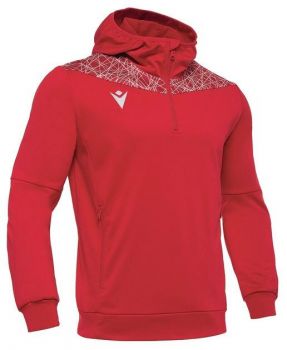 Macron Hoody Ishtar rot-weiß