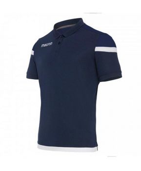 Macron Poloshirt Shofar dunkelblau-weiß