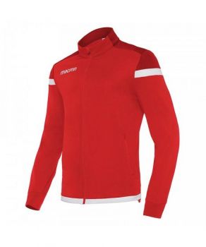 Macron Trainingsjacke Sobek rot-weiß