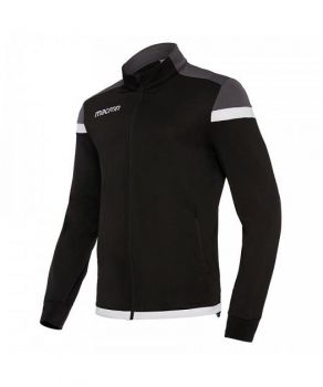 Macron Trainingsjacke Sobek schwarz-weiß