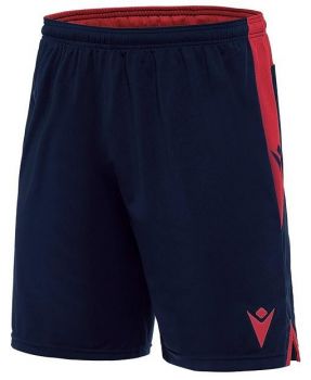 Macron Fußball Short Tempel navyblau-rot