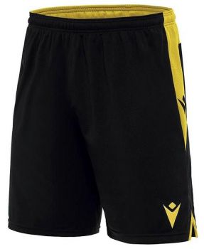 Macron Fußball Short Tempel schwarz-gelb