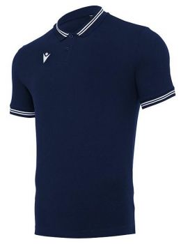 Macron Poloshirt Yukar navyblau-weiß