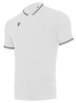 MAcron Poloshirt Yukar weiß-anthrazit