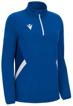 Macron Damen 1/4-Zip Maira blau-weiß