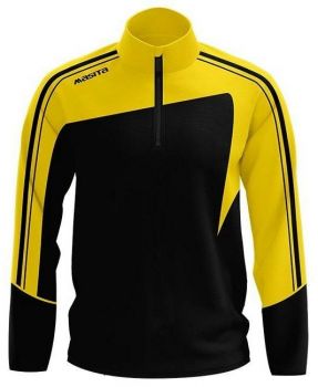 Masita Zip-Sweater Forza schwarz-gelb
