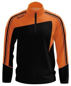 Masita Zip-Sweater forza schwarz-orange