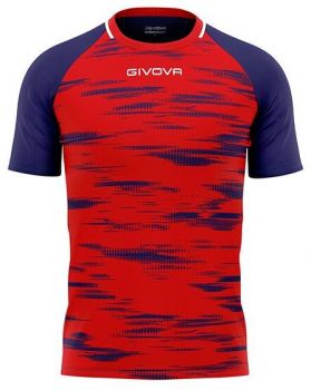 Givova Trikot-Set Pixel rot-blau