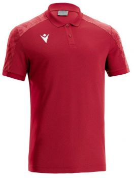 Macron Poloshirt Rock rot