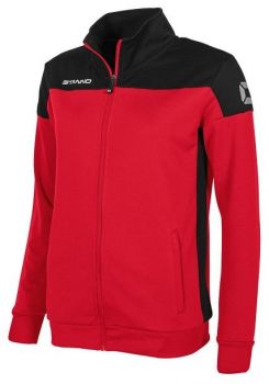 Stanno Damen Trainingsjacke Pride rot-schwarz