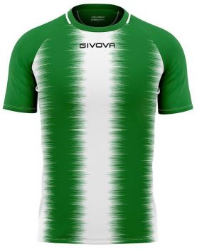 Givova Trikot-Set Stripe grün-weiß