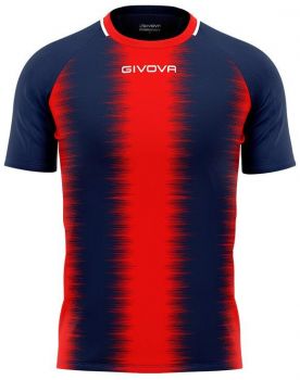 Givova Trikot-Set Stripe blau-rot