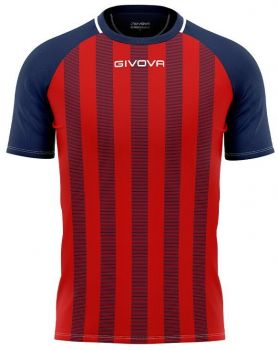 Givova Trikot-Set Tratto dunkelblau-rot