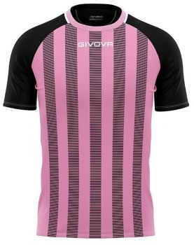 Givova Trikot-Set Tratto rosa-schwarz