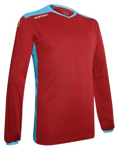 Acerbis Langarmtrikot Belatrix weinrot-hellblau